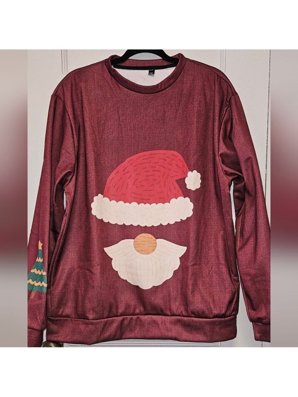 Cozy Christmas Fleece-Lined Sweatshirt – Holiday Pullover